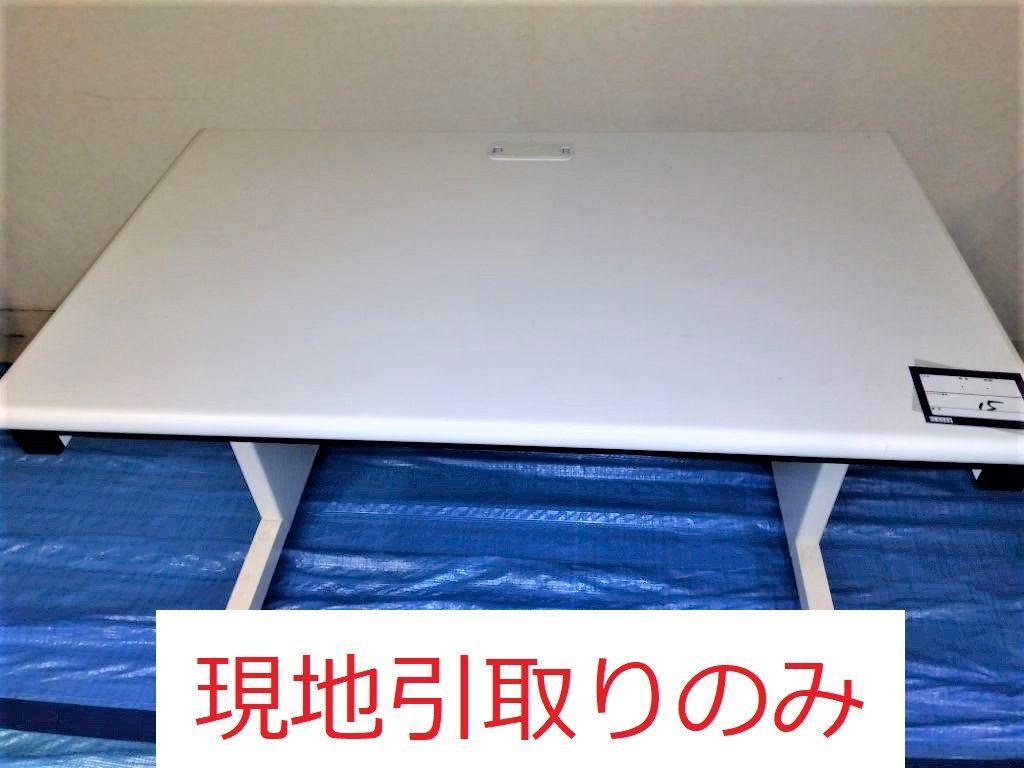 【発送不可、引取りのみ】【管理番号076】平机　プラス　SP-T106 WH