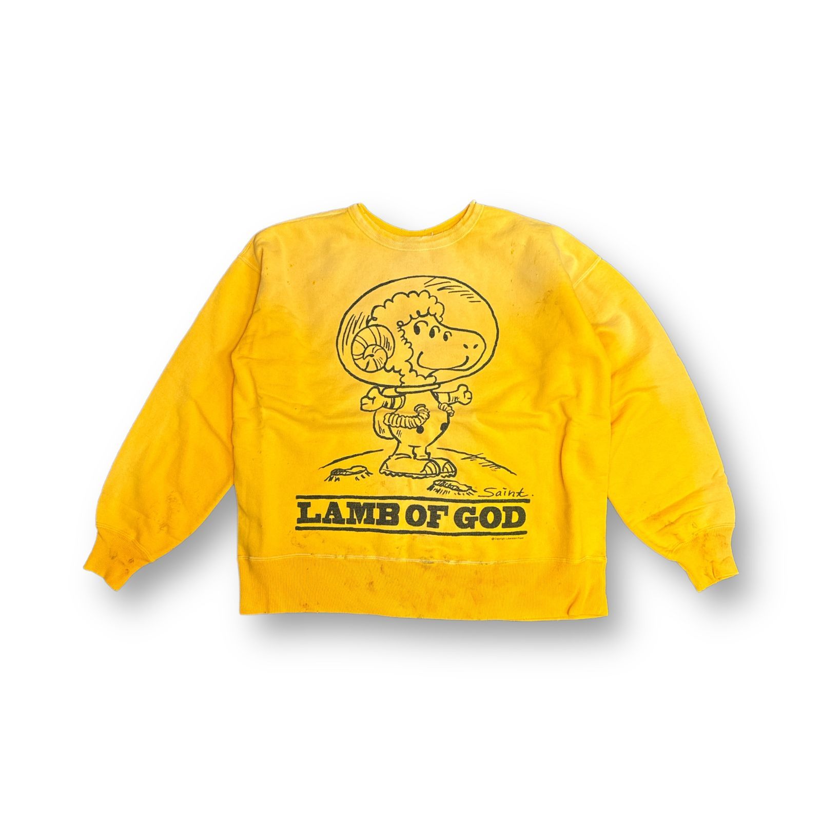 定価55000円 新品 SAINT MICHAEL 24SS LMB OF GD Sweat shirt 