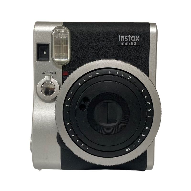 FUJIFILM インスタントカメラ チェキ instax mini 90 ネオクラシック ブラック 通電のみ 12504K121