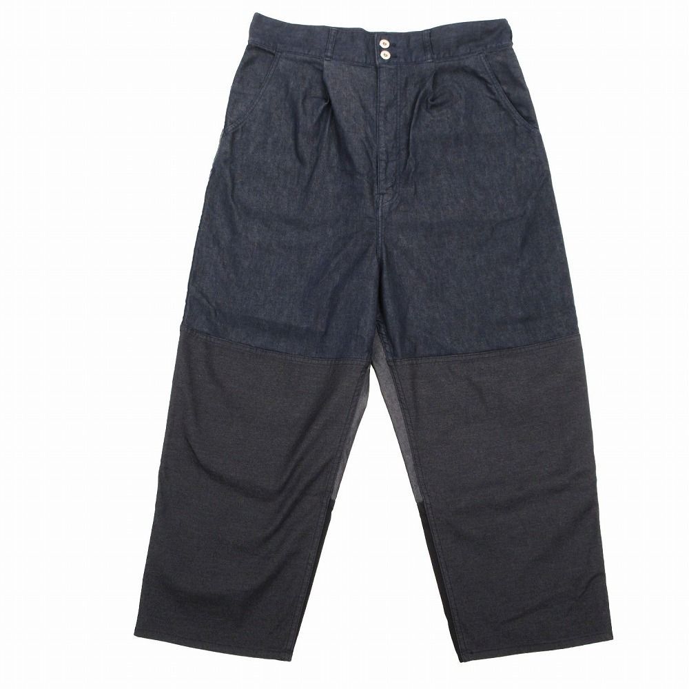 コムデギャルソン オム COMME des GARCONS HOMME 切替 ワイド デニム 