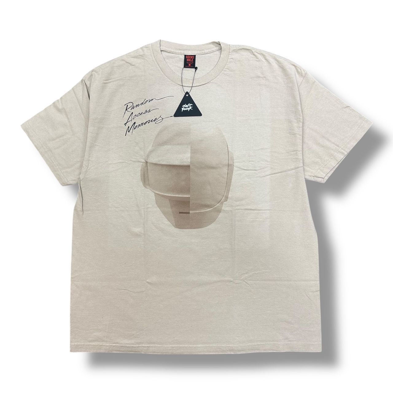 未使用品 DAFT PUNK × Geeks Rule 24AW Silkscreen Printing T Shirt 