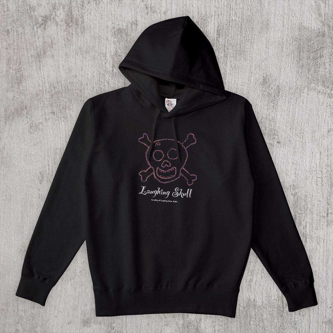 グラフィックパーカー　Laughing Skull Color -Parka-