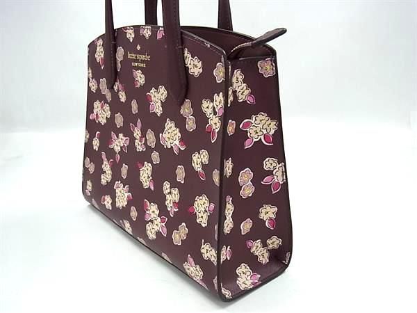 □新品同様□ kate spade ケイトスペード K9339 レザー 花柄 2WAY