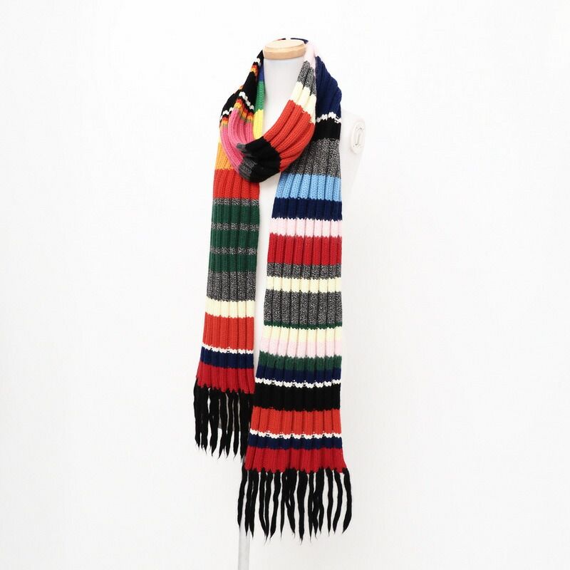 #バーバリー#マフラーmade in England 美品 England BURBERRY バーバリー マフラー グレー ウール
