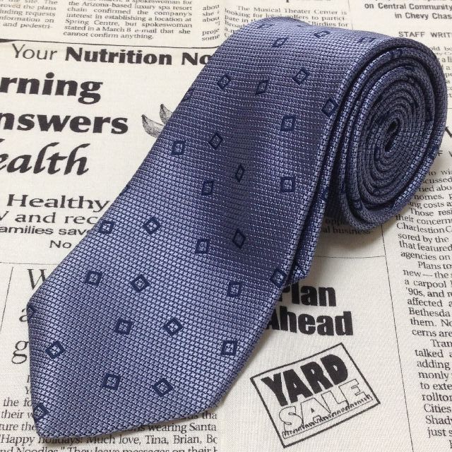 五大陸 gotairiku 微光沢 ネクタイ シルク パターン柄 ミックス H-006844 ゆうパケット