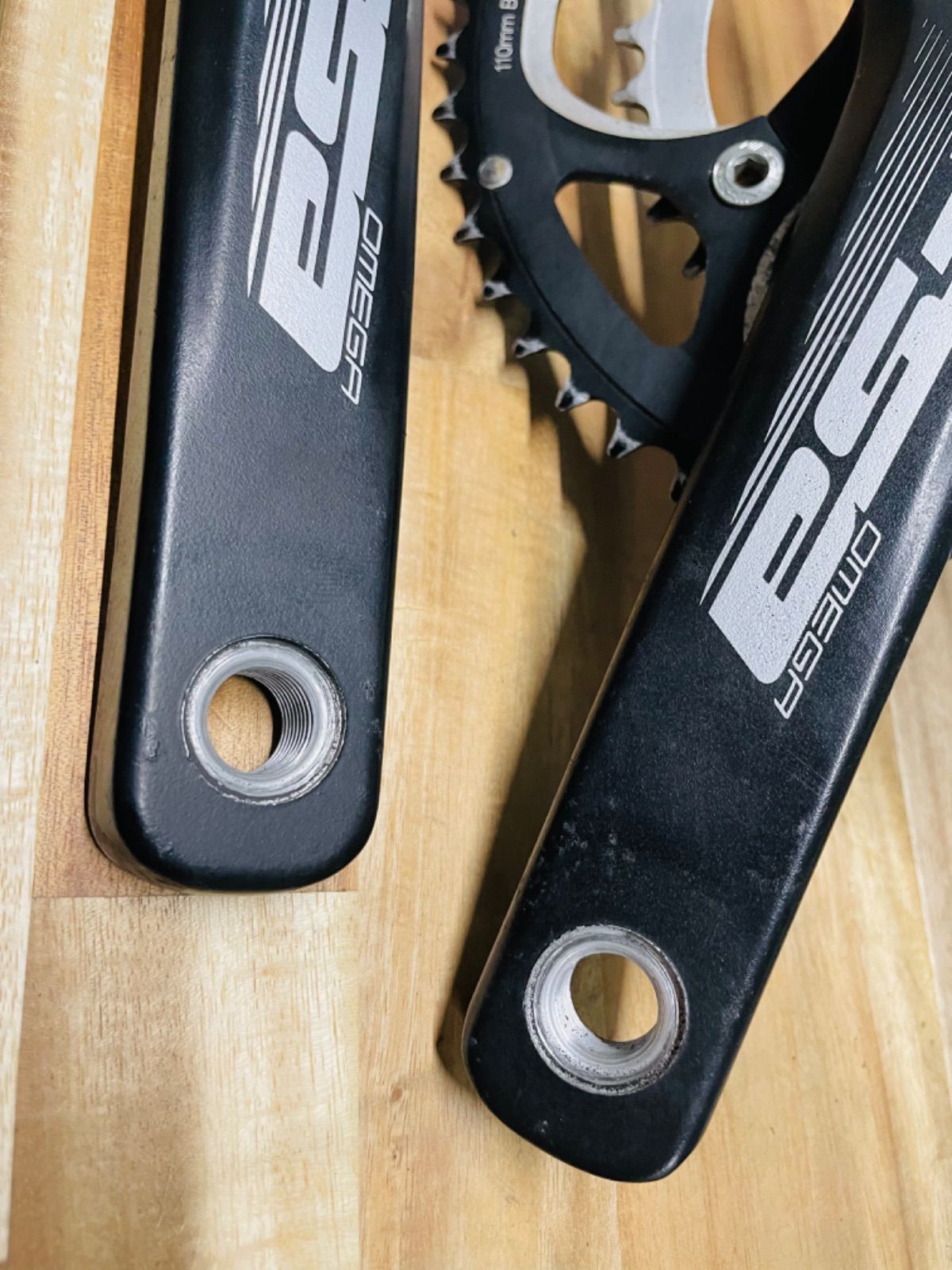 FSA OMEGA クランクBBセット中古美品 FSA エフエスエー OMEGA MEGAEXO 50x34T CRANKSET クランク