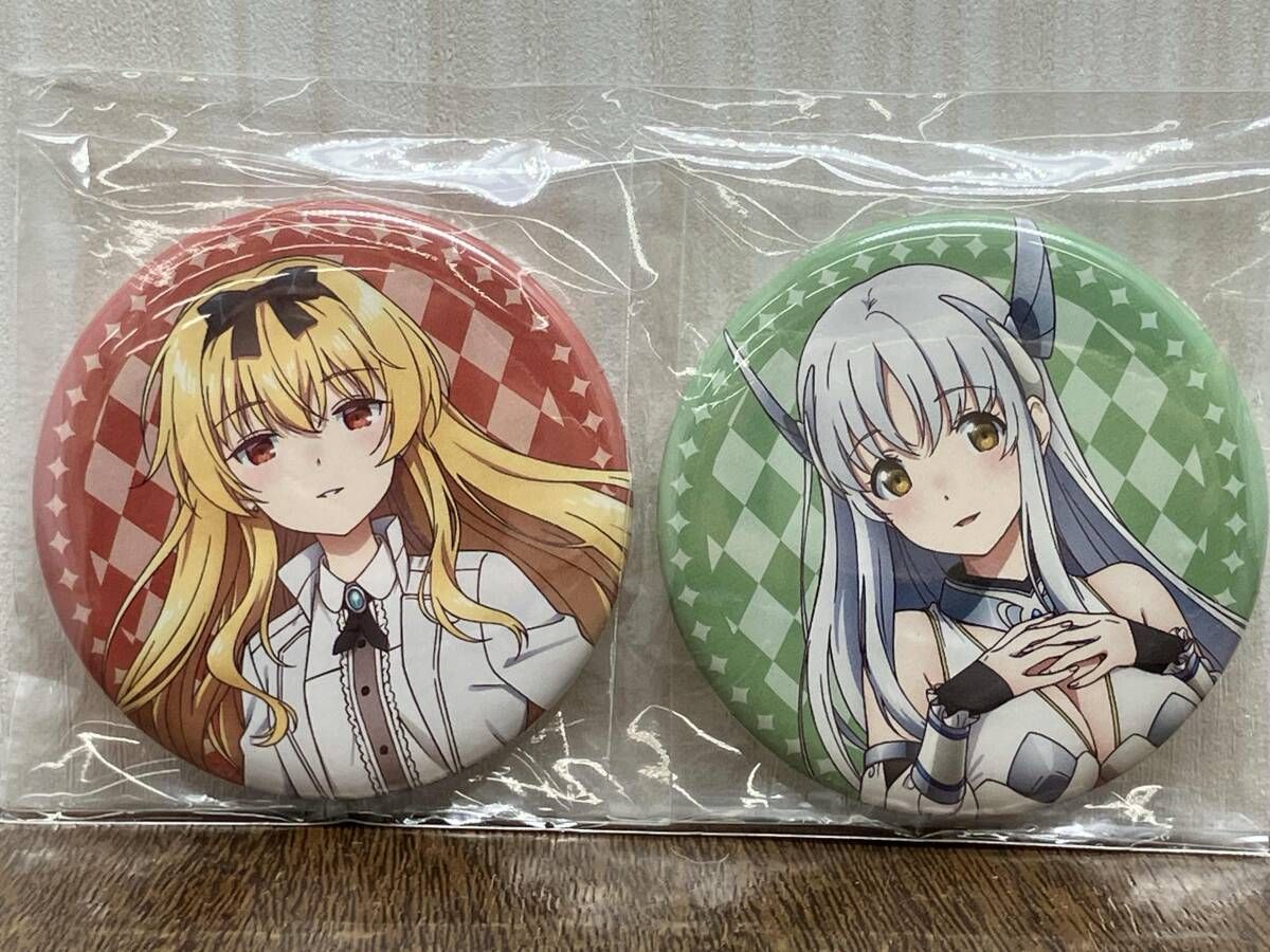 ありふれた職業で世界最強 缶バッジ4個セット ユエ&白崎香織