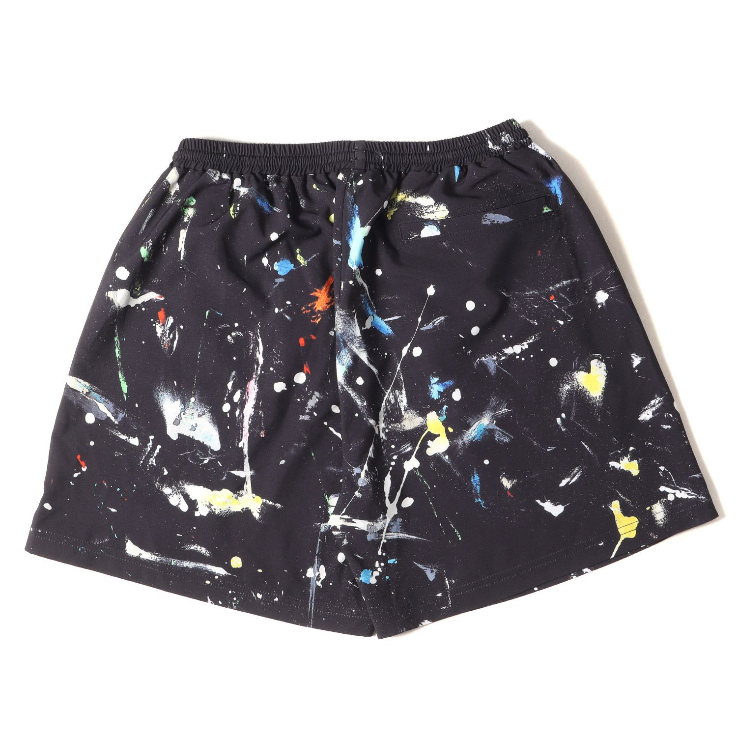 新品 CHALLENGER チャレンジャー パンツ サイズ:M 21SS ドリップペイント ストレッチ イージー ショーツ PAINTED  SHORTS ブラック 黒 ボトムス ズボン ショートパンツ - メルカリ