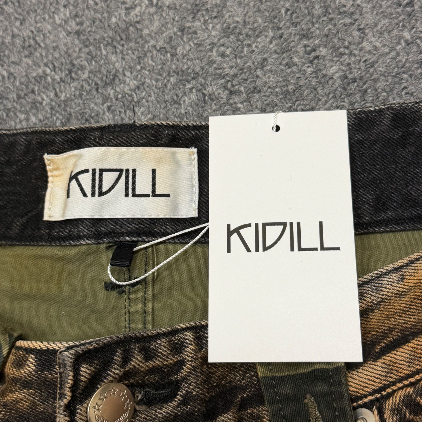 参考上代123200円 未使用品 KIDILL 24AW DESTROY DENIM PANTS 