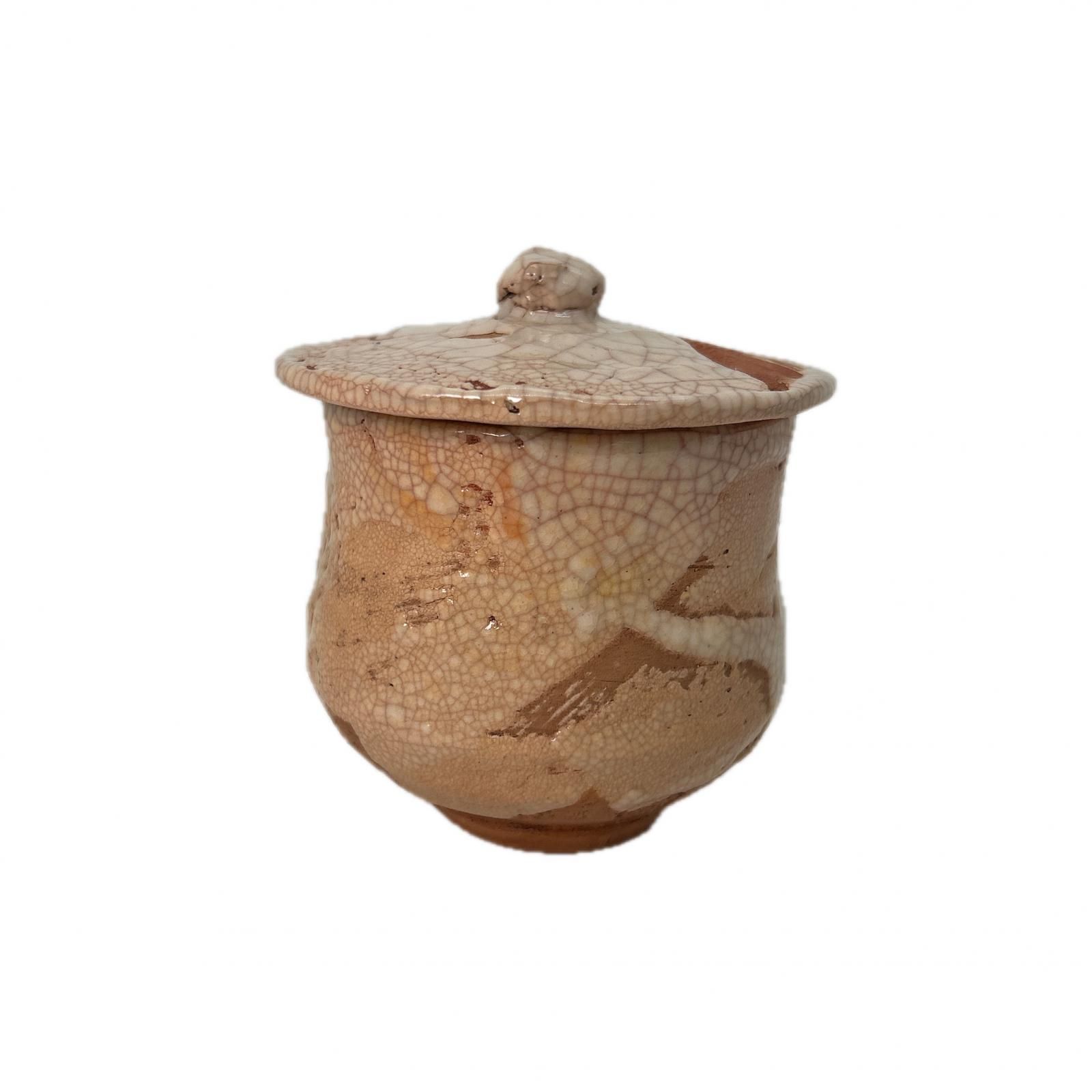 出雲楽山焼 骨董品 瓶 壺 アンティーク 未使用品 Rakuzan ware 楽山焼 骨董品 【レア】【中古】【送料