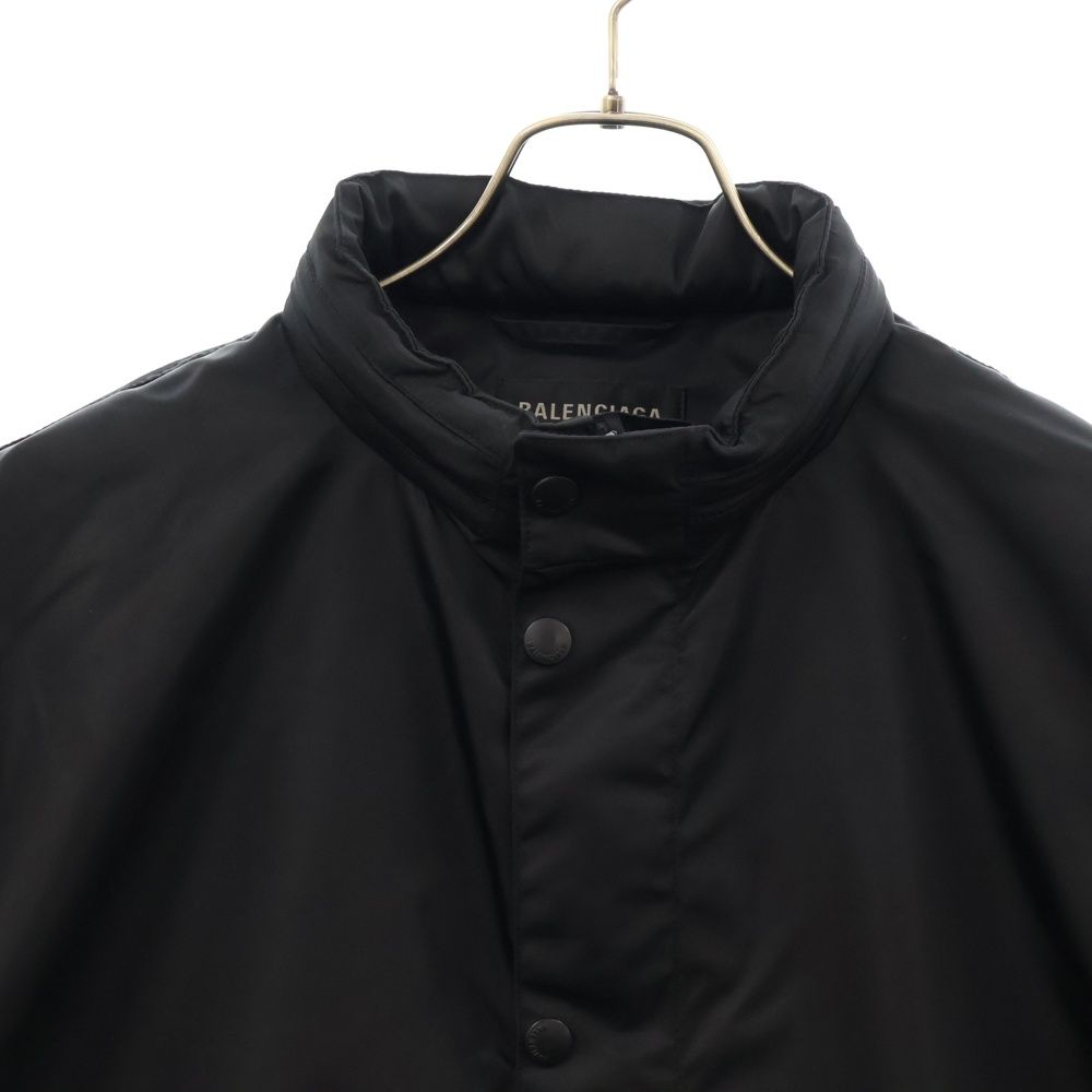 BALENCIAGA (バレンシアガ) Tape Logo Long Windbreaker バックテープ