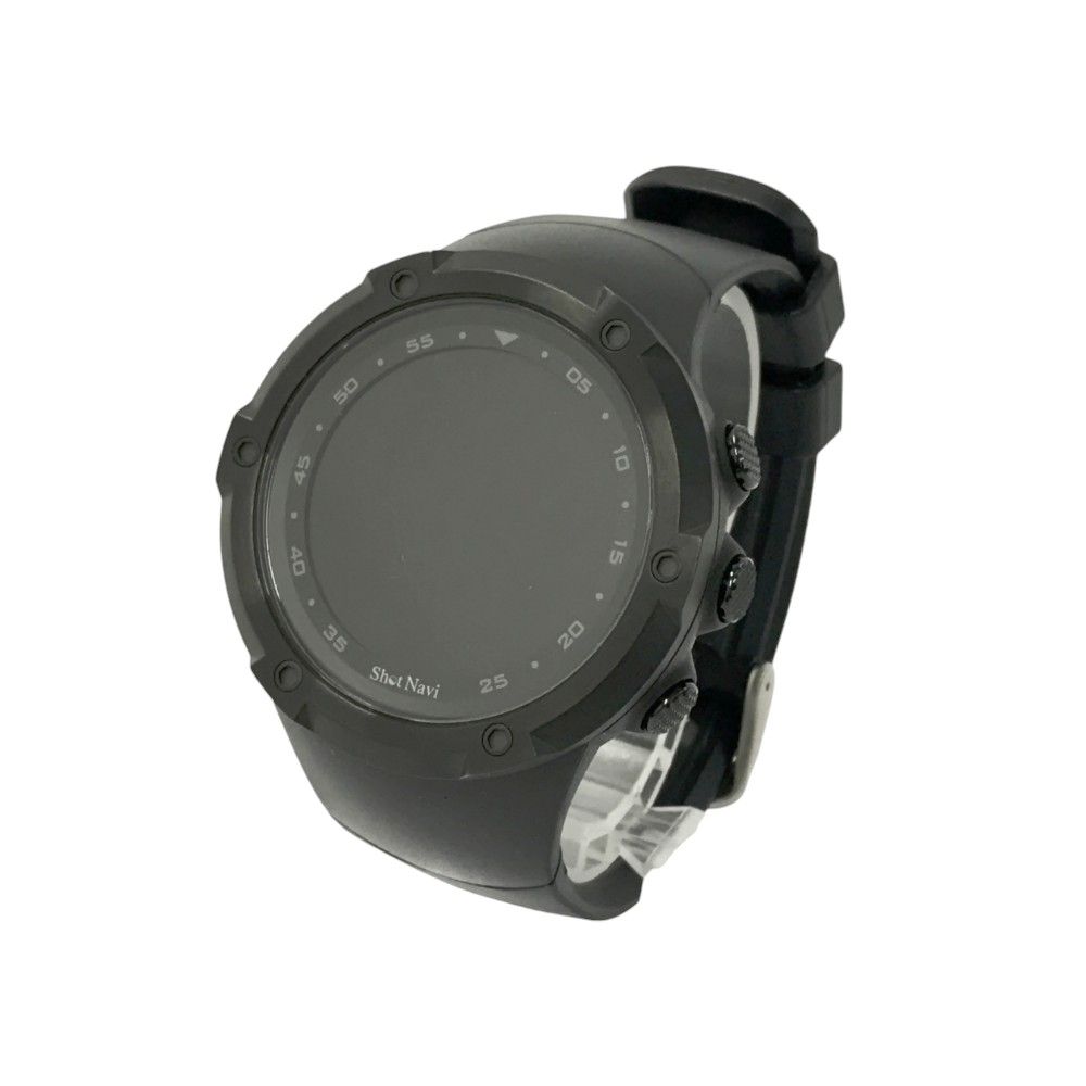 SHOT NAVI ショットナビ GPS WATCH W1 EVOLVE ブラック系 ゴルフウェア