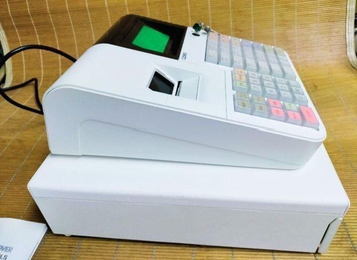 クローバーレジスター　JET-650LSスキャナ付き　PC連携　321111 楽天市場】レジスター クローバー電子 JET-100CHR 普通紙タイプ