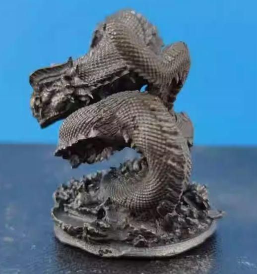 訳あってお買い得！30～80％OFF 銅製 蛟竜 置物 竜 書道具 文房具 装飾品 工芸品 美術品 - メルカリ 工芸品
