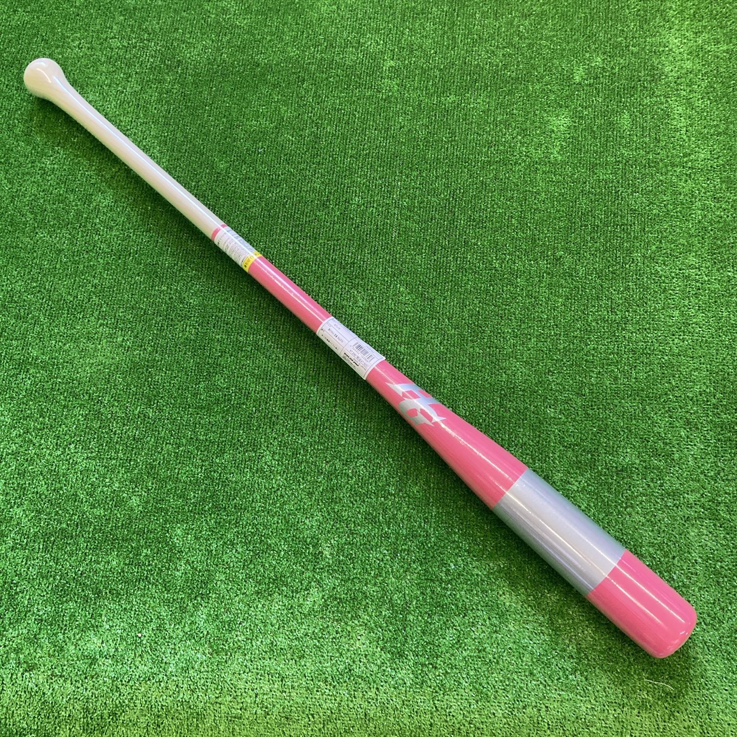 ハイゴールド 木製ノックバット 89cm560ｇ ピンク KB89HPI