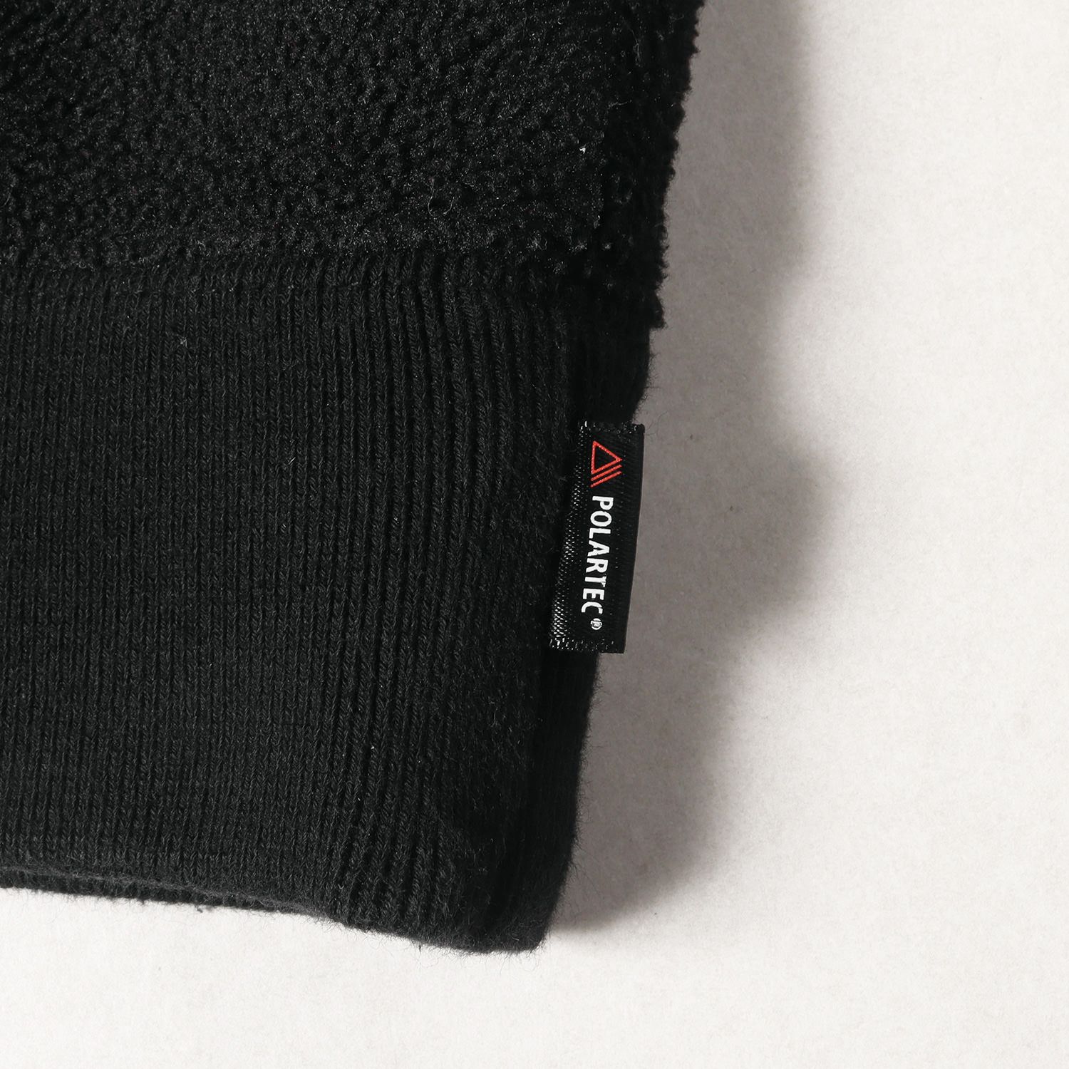 Supreme シュプリーム スウェット サイズ:S 18AW スモールボックスロゴ ポーラテックフリース スウェット Polartec Small  Box Crewneck ブラック 黒 トップス 【メンズ】