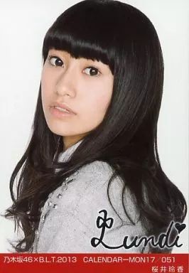 乃木坂46 生写真 桜井玲香 中古】生写真(乃木坂46) 桜井玲香/乃木坂46×B.L.T. 2013 CALENDAR