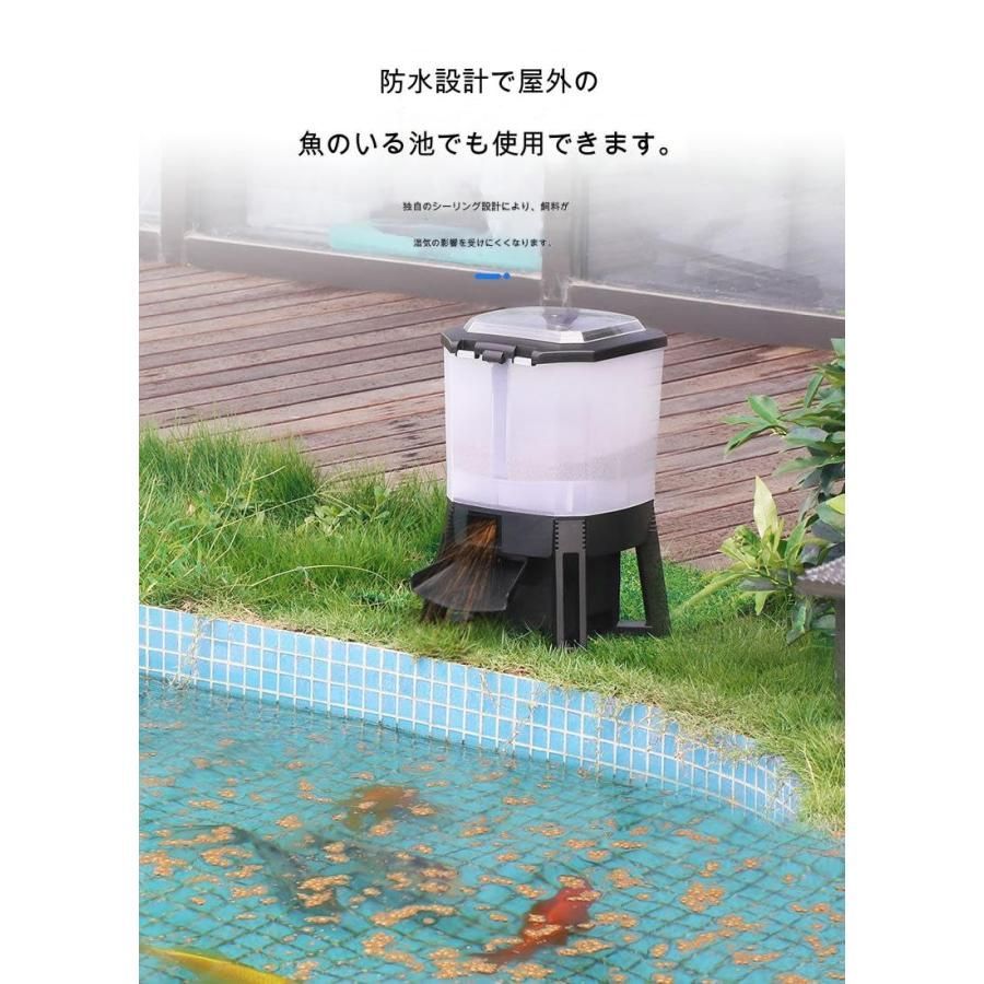 大好評 自動魚餌やり器