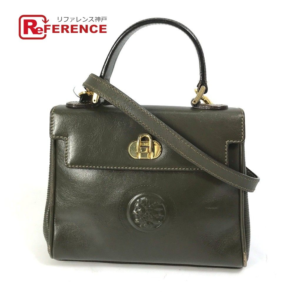 FENDI フェンディ ショルダーバッグ ヴィンテージ レザー - メルカリ