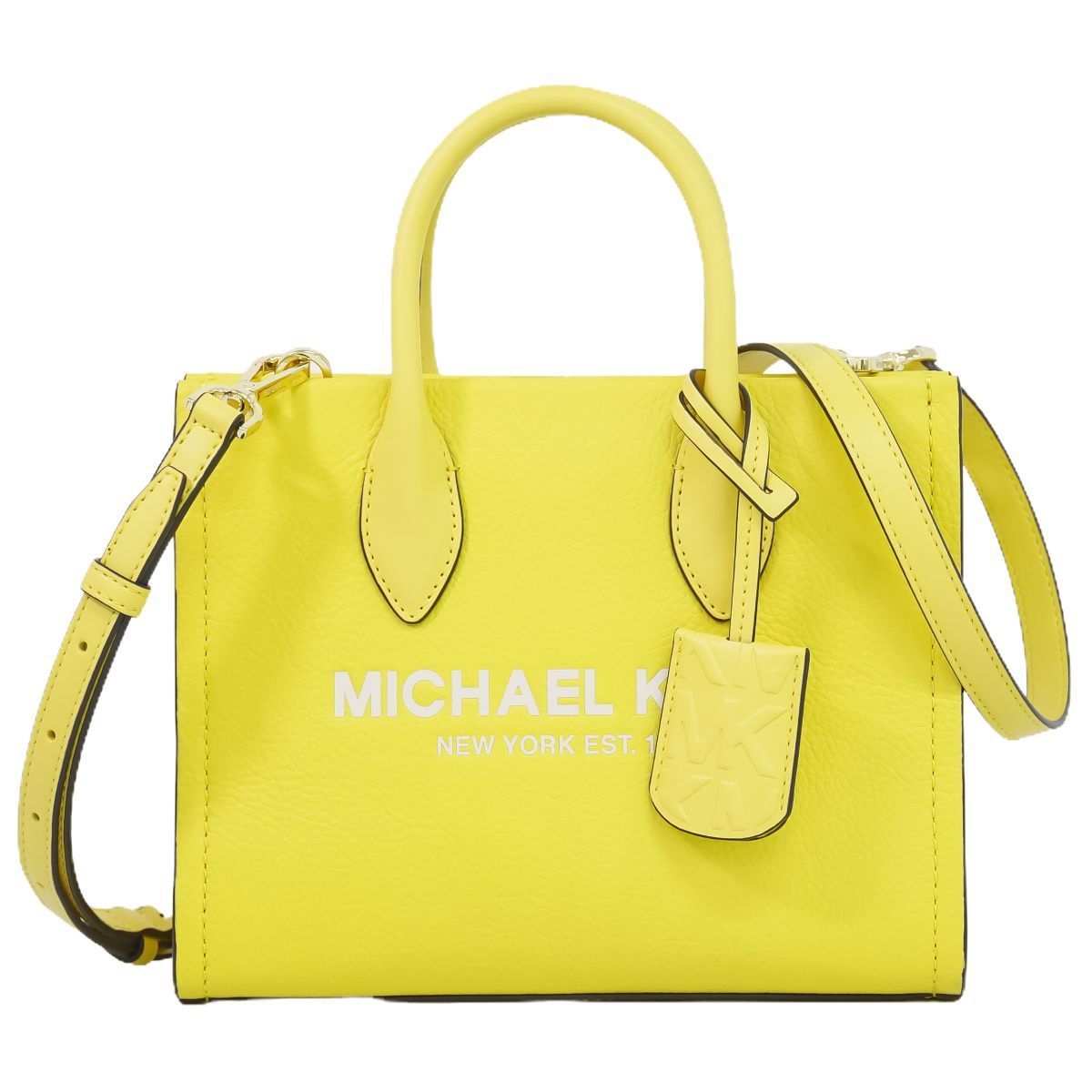 MICHAEL KORS 2WAYショルダーバッグ レザー イエロー - バッグ