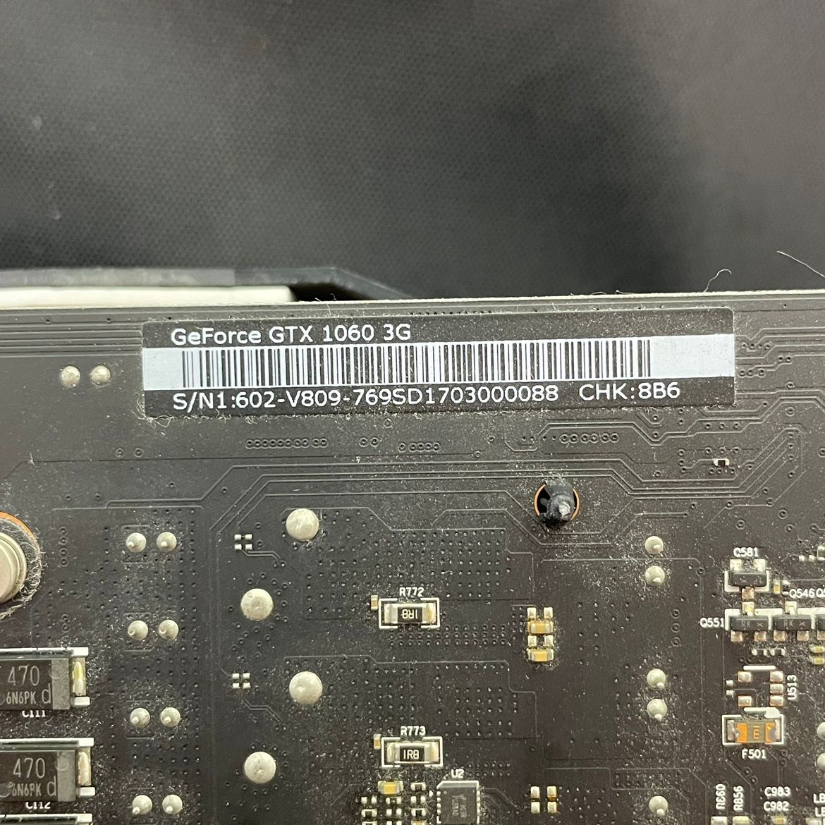 GeForce GTX 1060 3G グラフィックボード グラボ 現状品お渡し