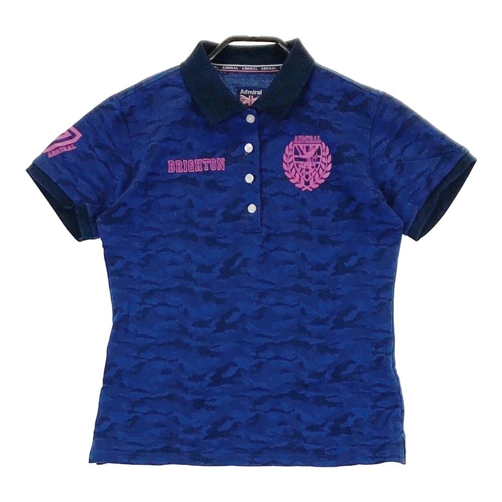 ADMIRAL サイズ：M ADMIRAL アドミラル 半袖ポロシャツ 迷彩 カモフラ