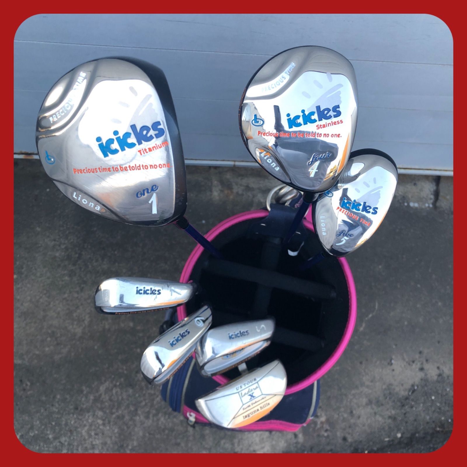 ★3-3：【レディース】▲ゴルフセット▲アイスクルーズ ☆3-3：【レディース】△ゴルフセット△アイスクルーズ