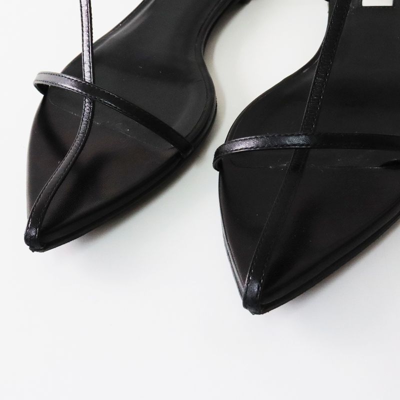 2022SS ジルサンダー JIL SANDER JS33110A ポインテッドトゥ フラット  