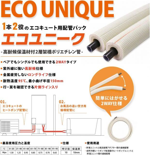 タケノコ継手仕様 3m×1ペア