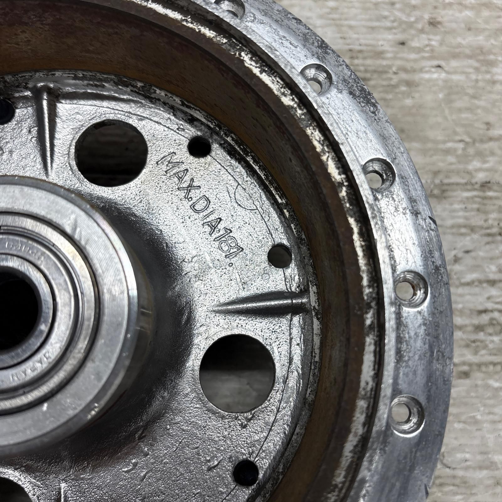 ホンダ CB750 K6 リアホイール ハブ ドラム (検 K4 K5 FourⅡ 大人気，人気セール ○特選中古1点限☆HONDA 純正☆CB750Four