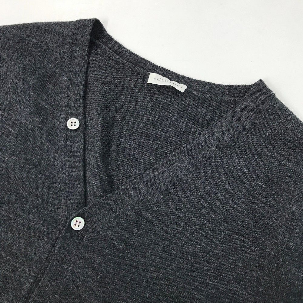CLOTHET クロスクローゼット ウール カーディガン グレー系 3 