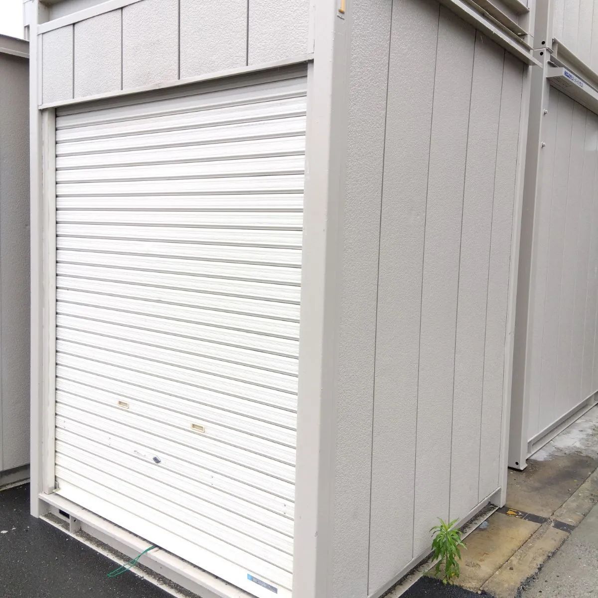 コンテナ倉庫 シャッター 鍵付き 一坪 中古 メンテナンス済 希少