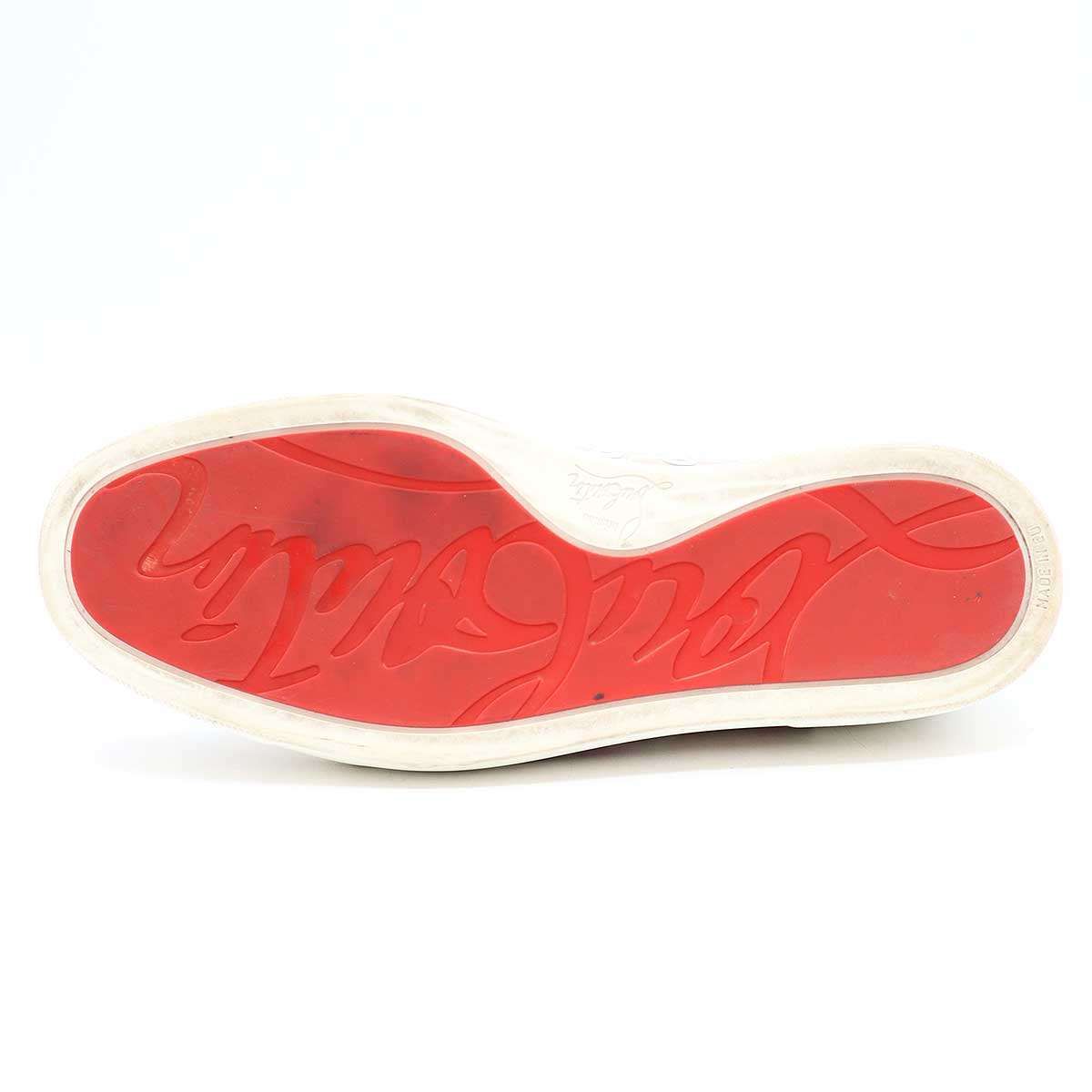 クリスチャンルブタン クラフトデザイン LOUBI KRAFT レザースニーカー Christian Louboutin クリスチャンルブタン LOUBI KRAFT クラフト