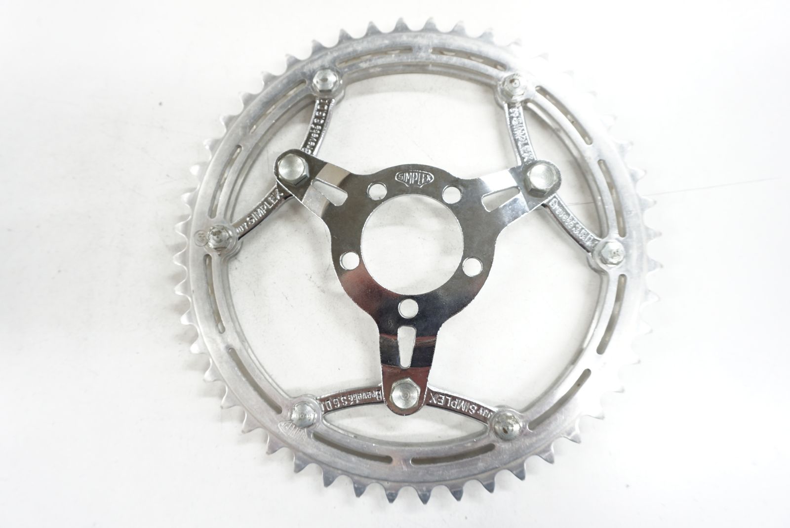 Simplex サンプレデザイン 削出しトリプルチェンリング 49-39-29T SIMPLEX 「サンプレックス」 3アーム 48-45T チェーンリング