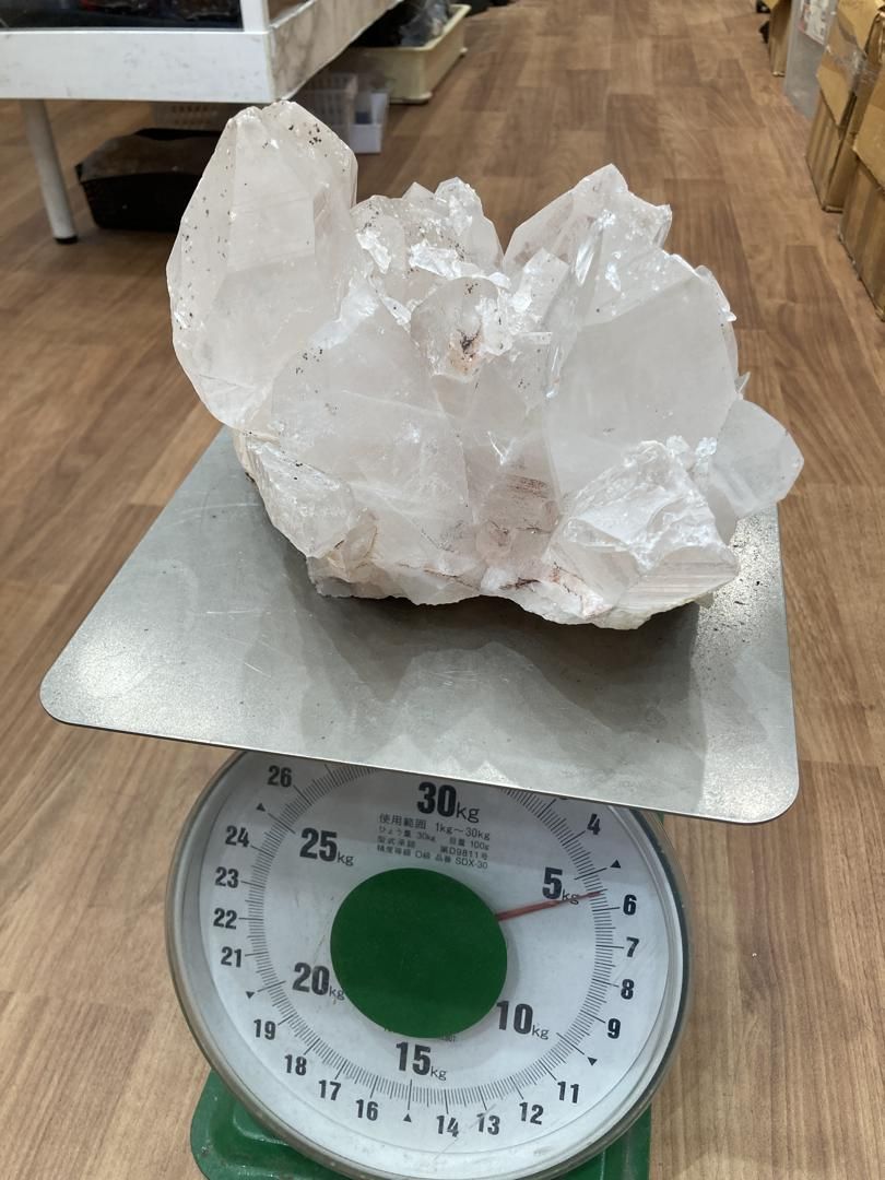 E29592 ヒマラヤ水晶 マニカラン産 水晶 ヒマラヤ産 ヒマラヤ水晶 クラスター 原石 天然石 鉱物 パワーストーン NEXPOTALLINN_EU