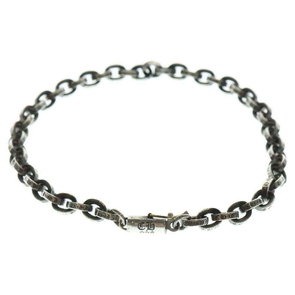CHROME HEARTS クロムハーツ PAPER CHAIN ペーパーチェーン ブレスレット シルバー 8inch BCA178
