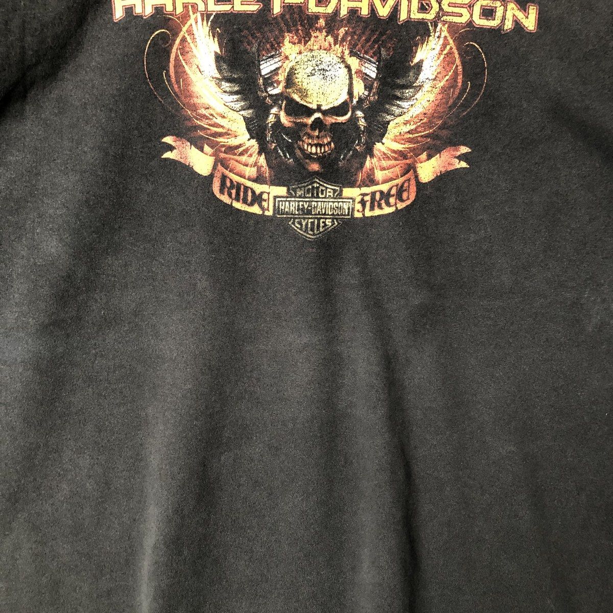 スカル柄 モーターサイクル