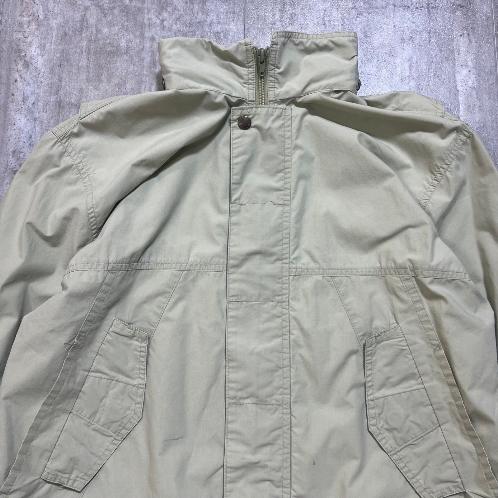 THE NORTH FACE ナイロンジャケット M size ベージュ フード付き
