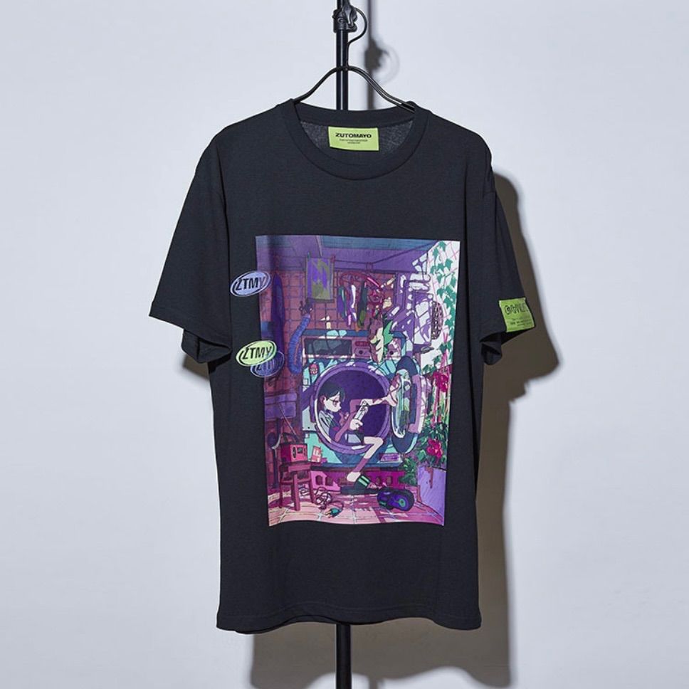 ずっと真夜中でいいのに。HP TOP TEE 記念Tシャツ L 限定品 廃盤 ずっと真夜中でいいのに。HP TOP TEE 記念Tシャツ L 限定品 廃盤