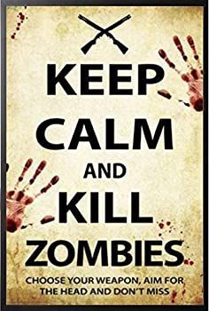 Poster - Zombie - Keep Calm Kill Zombies Wall Art Licensed Gifts Toys 241200