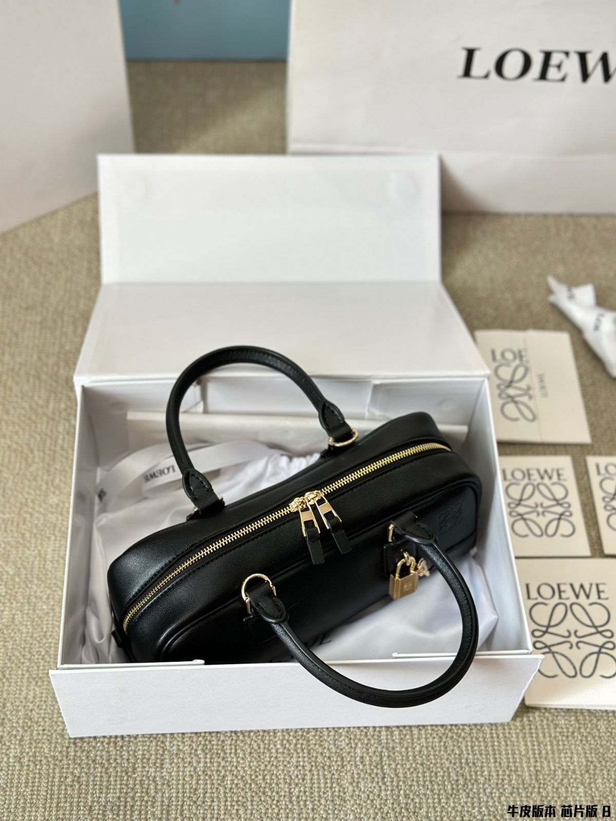 【美品】お値下げ！LOEWE ハンドバッグ 今日特価】LOEWE Handbag - LOEWE ハンドバッグ-MM輸入 - メルカリ