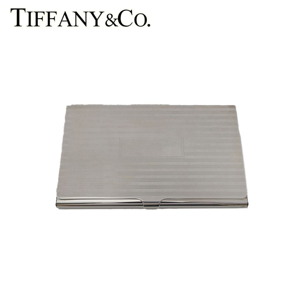 ティファニー TIFFANY&Co. 名刺入れ シルバー レディース 中古
