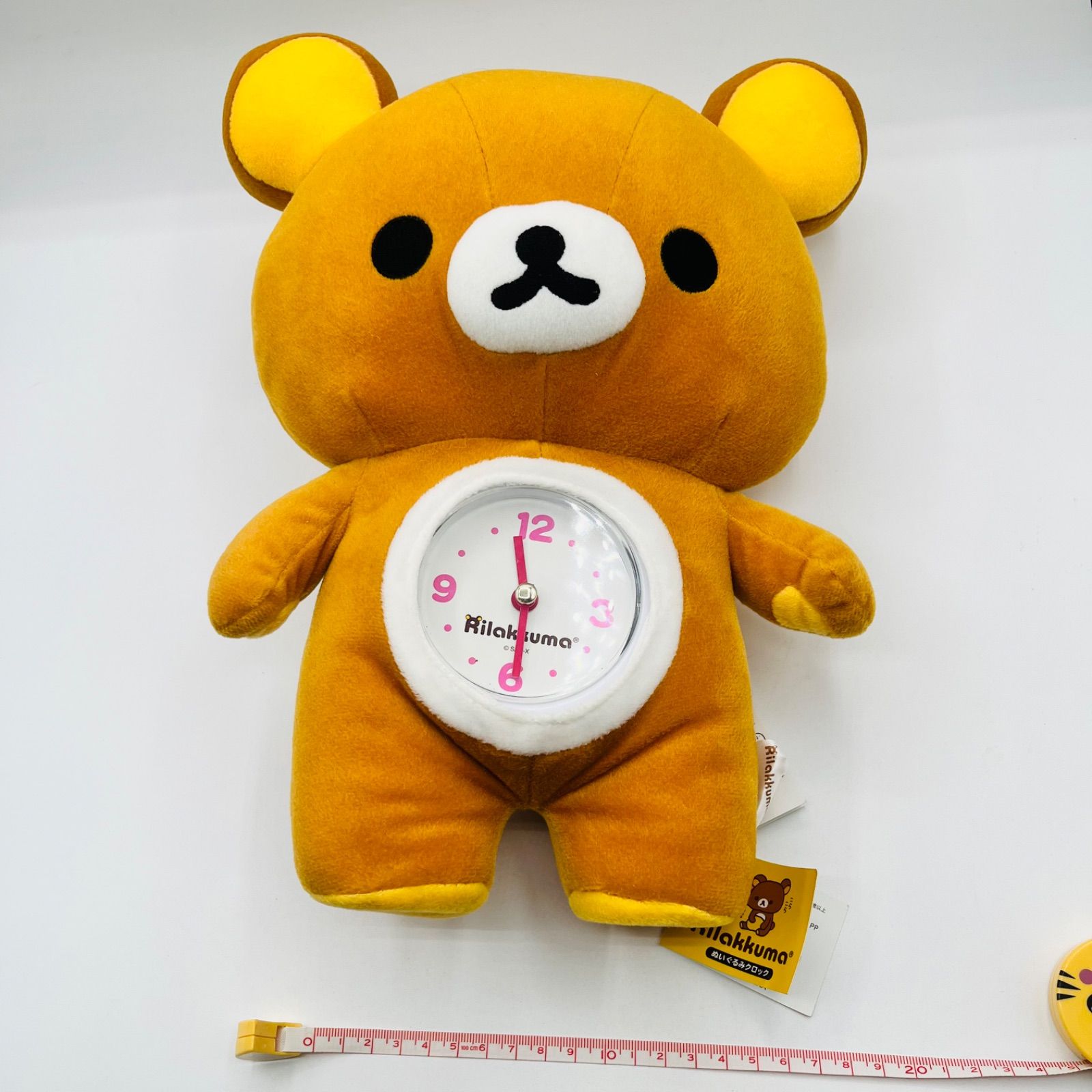 希少品 / 動作良好⭕️】 リラックマ ぬいぐるみクロック