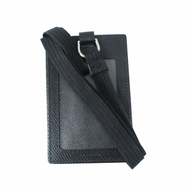 ダンヒル　名刺入れ　カードケース　財布　カドガンレザー　ブラック ダンヒル dunhill 美品 CADOGAN IDパス 定期入れ カードケース