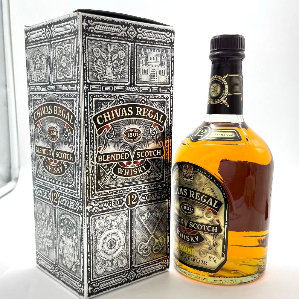 シーバスリーガル12年 香港ラベル 旧旧ボトル 750ml - メルカリ