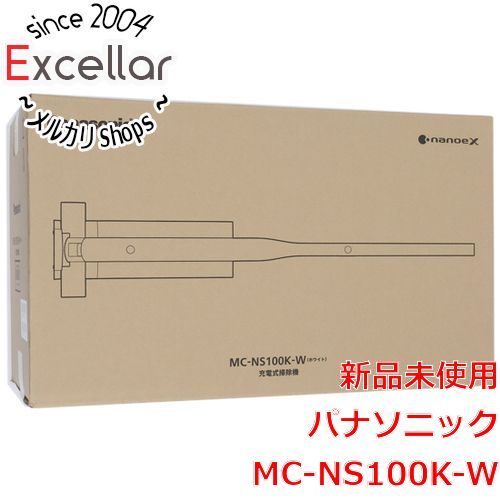 bn 8 Panasonic セパレート型コードレススティック掃除機 MC-NS100K-W ホワイト