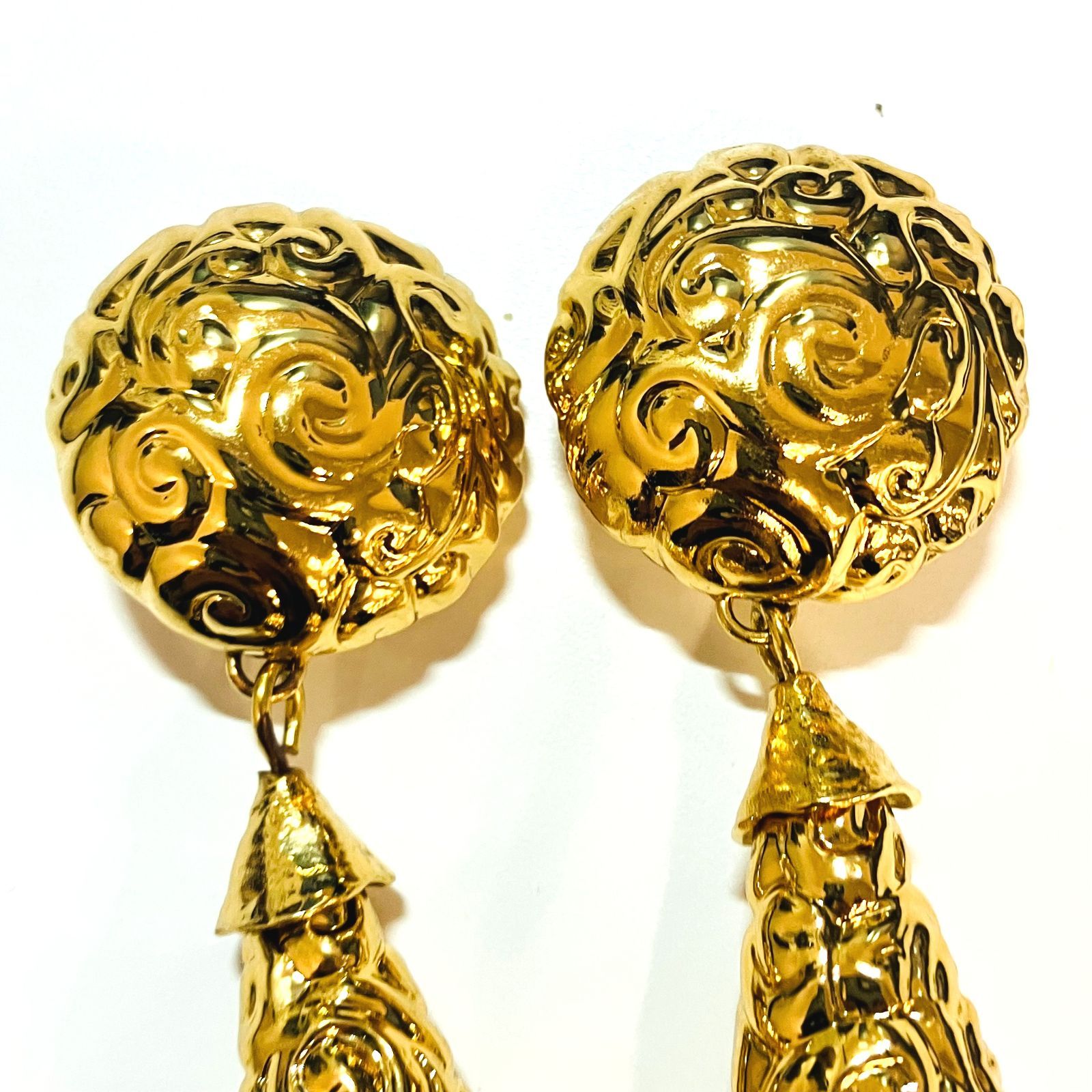 YVES SAINT LAURENT イヴ サンローラン VINTAGE イヤリング X2027