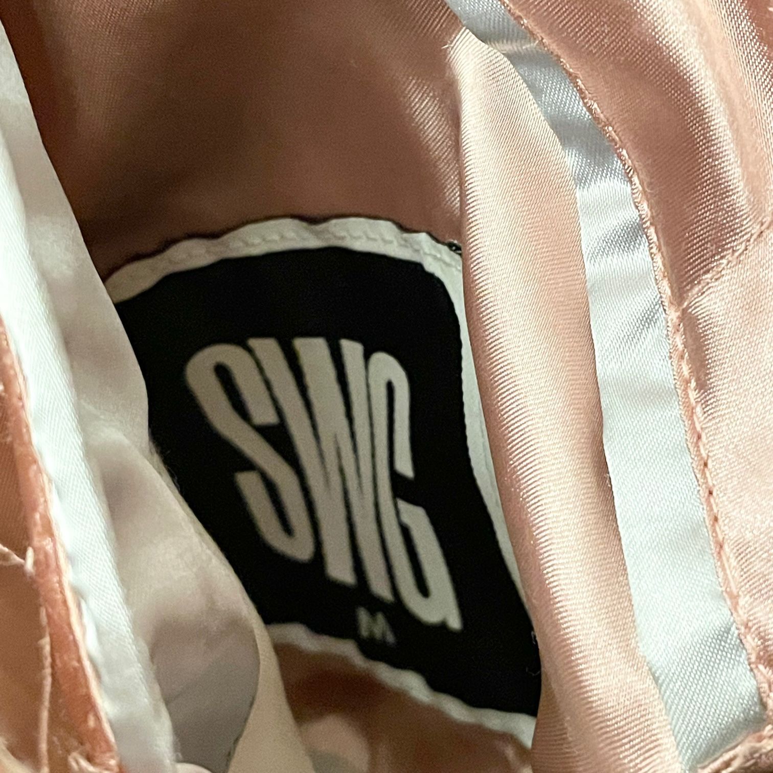 SWAGGER キルティングスカジャン×ベロアリバーシブルジャケット Lサイズ SWAGGER キルティングスカジャン×ベロアリバーシブルジャケット