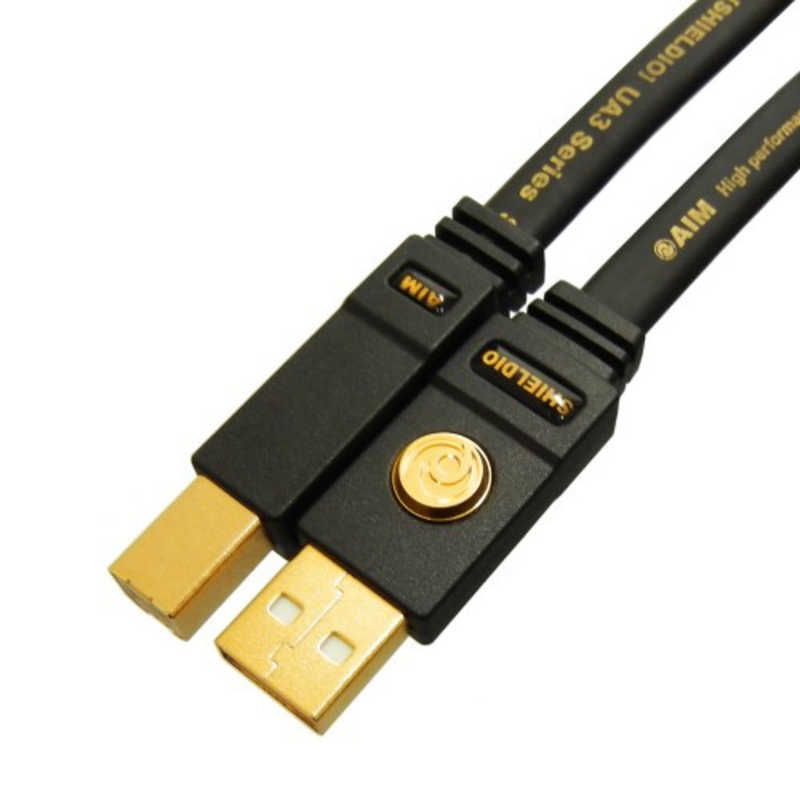 未開梱 エイム電子 PCオーディオUSBケーブル ブラック UA3-R010
