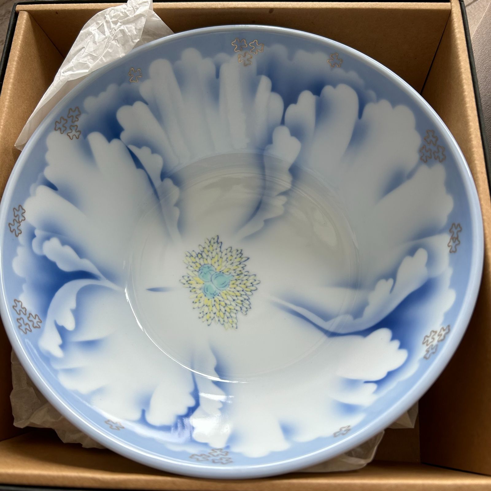 深川製磁　小皿5枚　菊花形青磁 新品未使用　菊割小付揃 000000000877-05-xl.jpg?t=